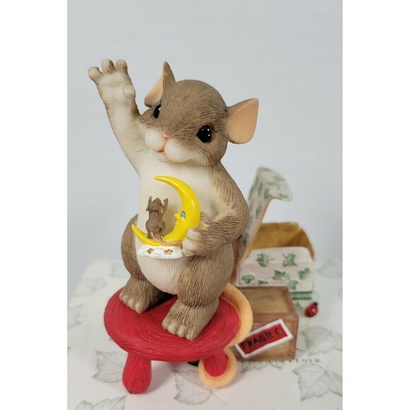 Charming Tails Fitz and Floyd Reaching For A Memory 97/115 - Picture 2 of 12